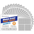 KING MOUNTAIN Grey Window Screen Repair Patch, Strong Adhesive & Waterproof by ForABetterHomeLife