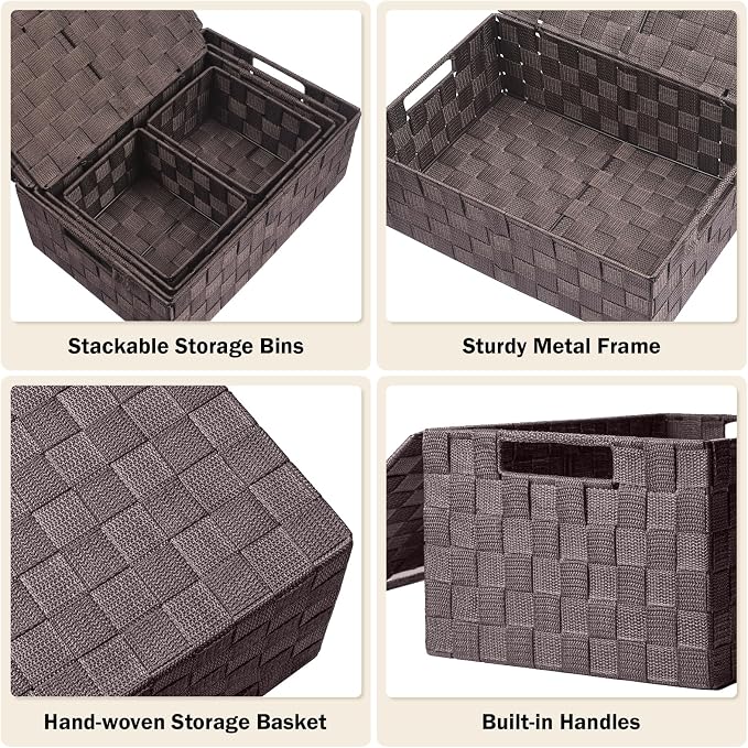 Storage Bins Baskets for Organizing - Image 4