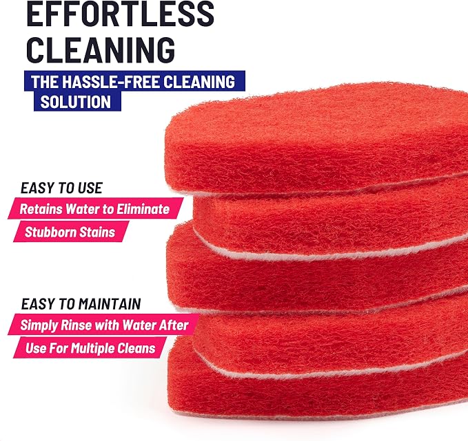 Replacement Scrubber Refill for Moku Home Extendable Tub Tile Shower Brush for - Image 4