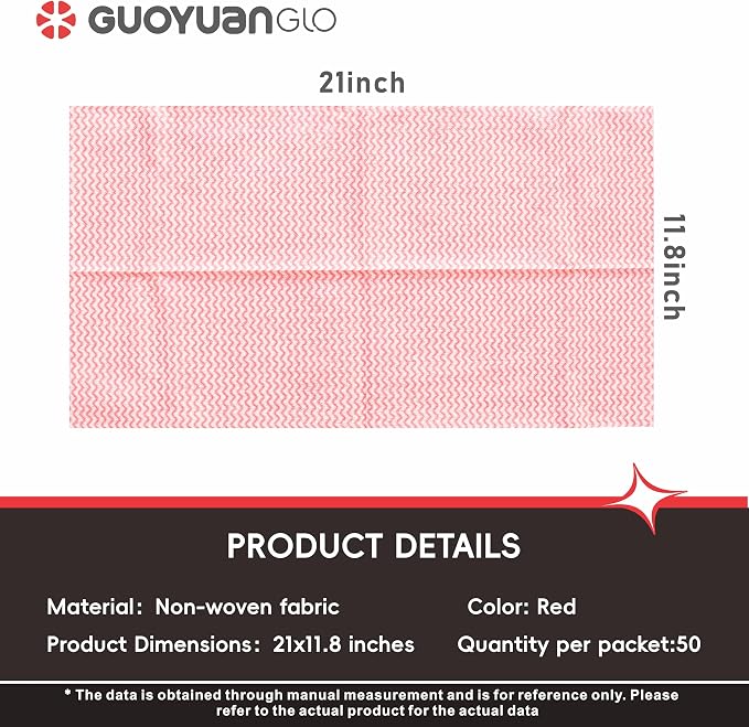Disposable Dish Cloths Disposable Cleaning Towels Heavy Duty Reusable Cleaning - Image 2