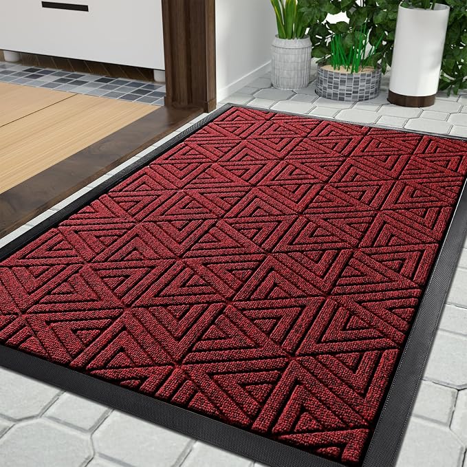 Yimobra Outdoor Mats for Front Door 29.5x17, All-Weather Waterproof Non-Slip by Yimobra