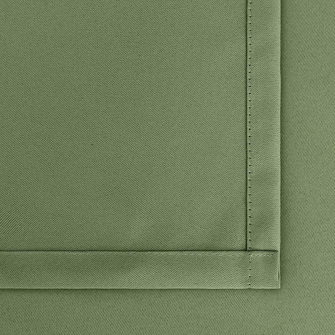 BGment Olive Green Blackout Curtains 45 Inch Length - Image 7