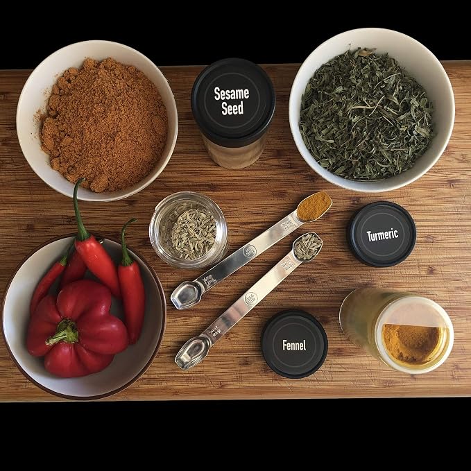 AllSpice Stainless Steel Double Sided Measuring Spoon- 1/2 Teaspoon and 1/4 - Image 6