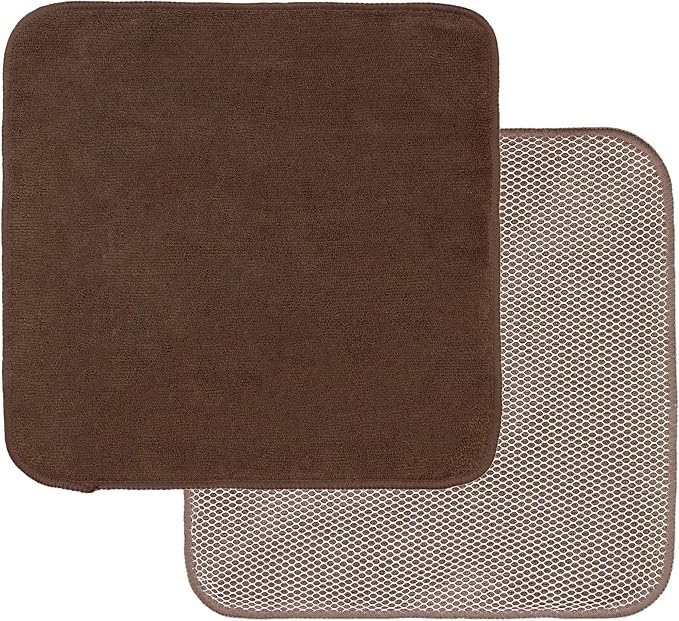 Microfiber Dish Cloths Fast Drying Kitchen Cleaning Cloth Dish Rags Dust Cloths - Image 4