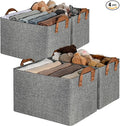 GRANNY SAYS Closet Storage Baskets, Collapsible Fabric Storage Bins by GRANNYSAYS