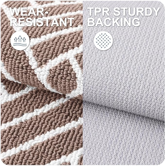 OLANLY Runner Indoor Door Mat, 47x23 Inch, Dirt Resistant and Absorbent - Image 3