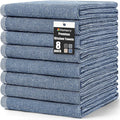Homaxy Premium Kitchen Towels, Large Cotton Kitchen Hand Towels, Flat and Terry by Homaxy