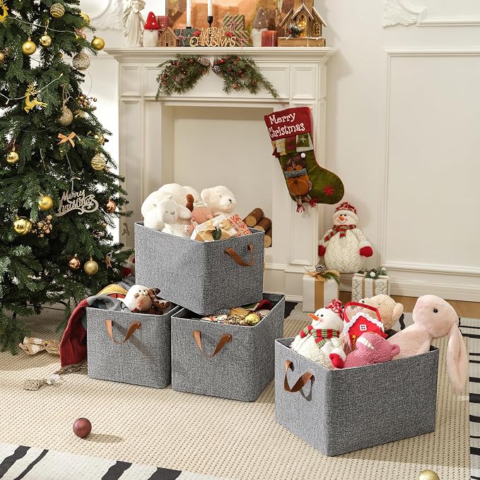 GRANNY SAYS Storage Baskets for Shelves, Closet Organizer Bins, Clothes Storage - Image 8