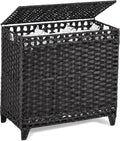 Laundry Hamper with 3 Removable Liner Bags; 132L Handwoven Rattan Laundry by Hermina