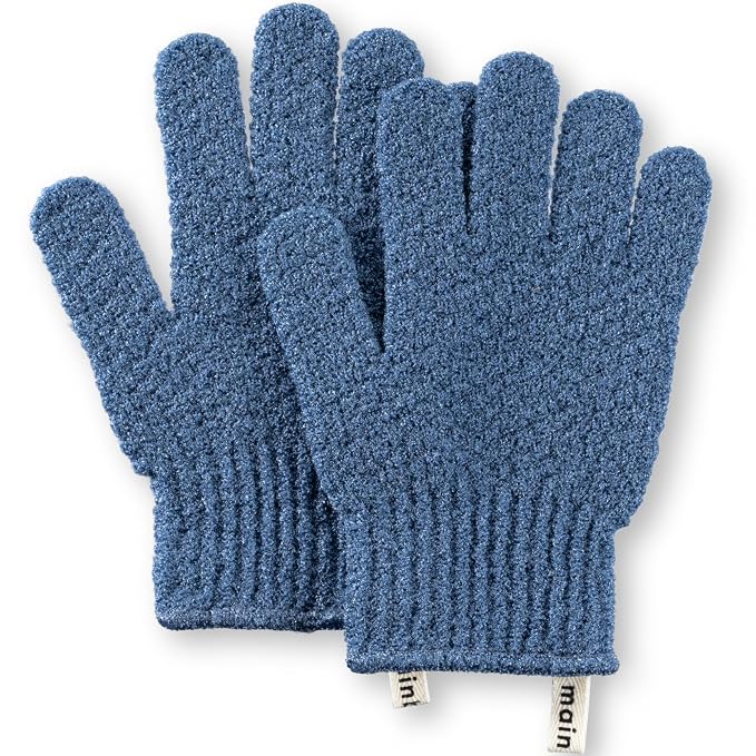 MainBasics Deep Cleansing Exfoliating Bath Gloves by MainBasics