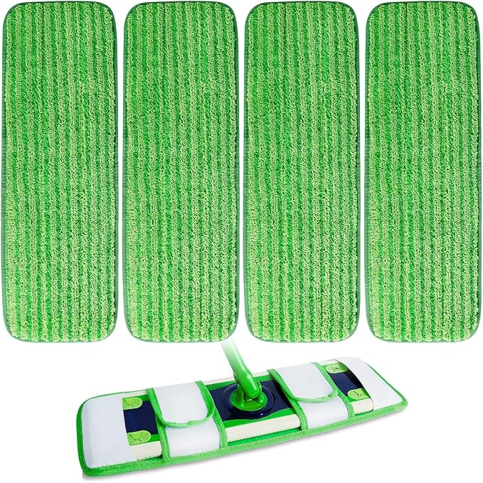 KEEPOW XL Wet Pads Refills for Swiffer XL, Wet Mopping Cloths for Swiffer XL Mop by KEEPOW