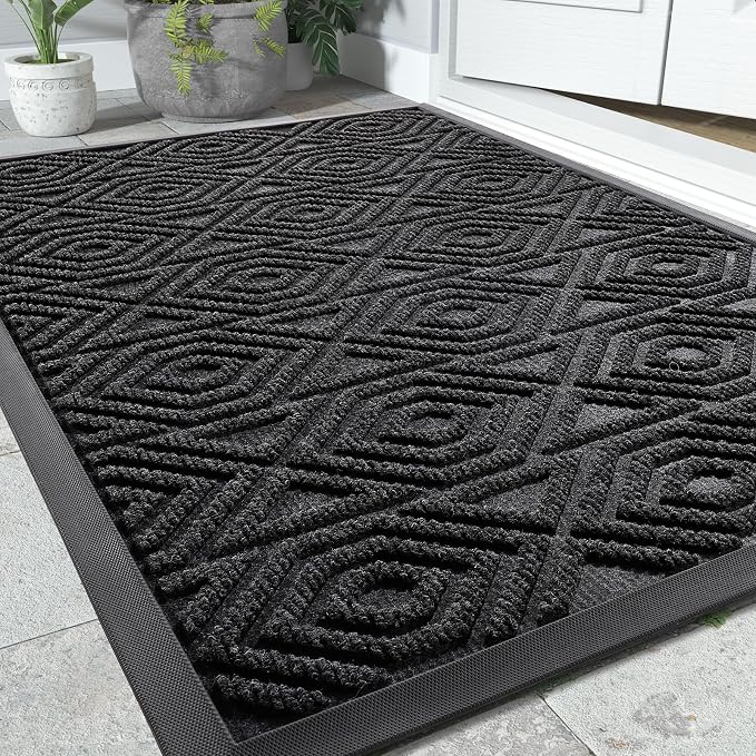 Yimobra Door Mat, Outdoor Indoor Entrance Welcome Mat, Heavy Entry Front Door - Image 8