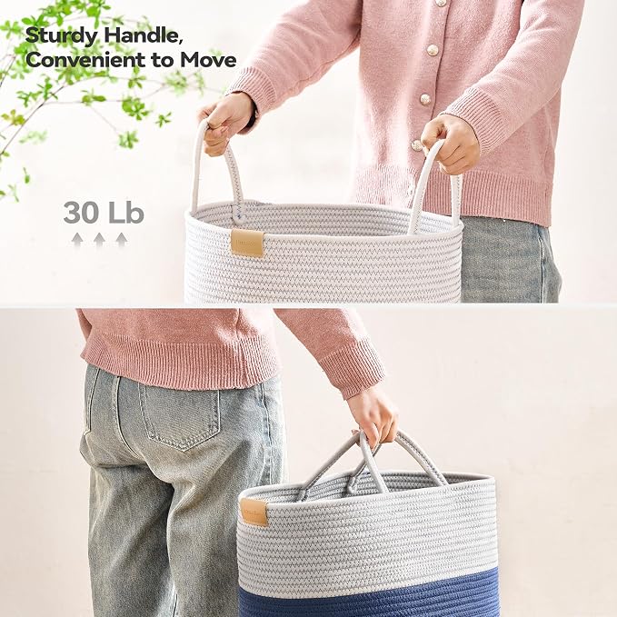 Laundry Hamper 62L, Large Laundry Basket - Image 4