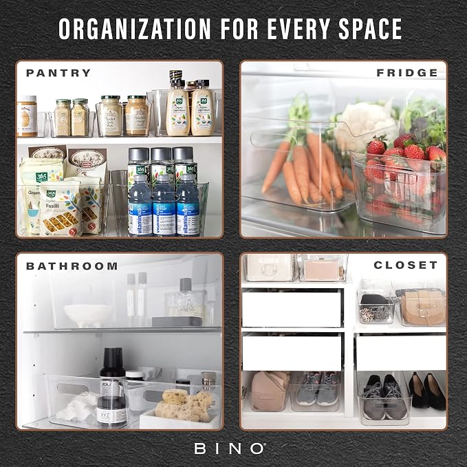 BINO | Plastic Storage Bins, Large - Image 5