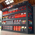 48" W Metal Shelving 5 Tier Garage Shelving 3000LBS Storage Shelves Adjustable by Unknown