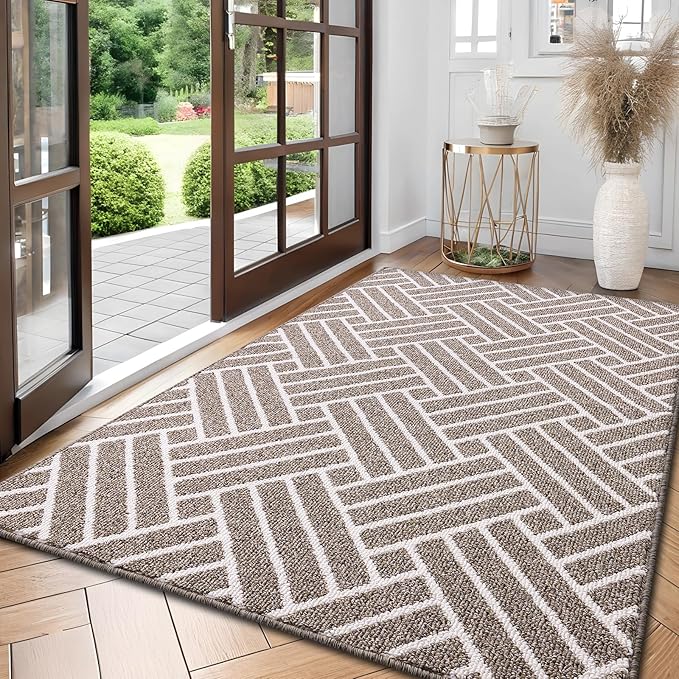 OLANLY Large Indoor Door Mat, 71x47 Inch, Dirt Resistant and Absorbent by OLANLY