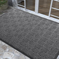 Yimobra Modern Grey 60 x 36 Inch Waterproof Doormat, Non Slip, Stain & Fade by Yimobra