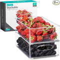 Sorbus Stackable Refrigerator Organizer Bins by Sorbus