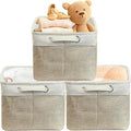 SIMPLE HOUSEWARE Large Fabric Storage Bin, 14.4" x 10" by SimpleHouseware
