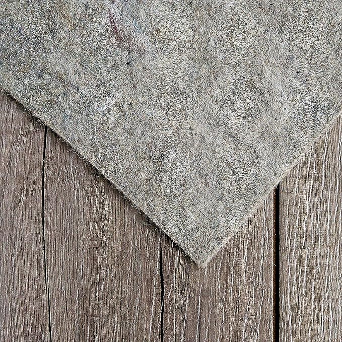 RUGPADUSA - Dual Surface - 4' Round - 1/4" Thick - Felt + Rubber - Non-Slip - Image 6