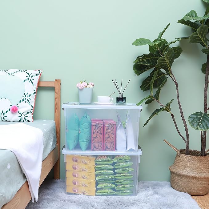 Citylife 58.1 QT Plastic Storage Bins - Image 2