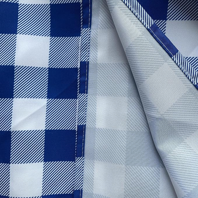 Classic Gingham Tablecloth Fabric - Image 9