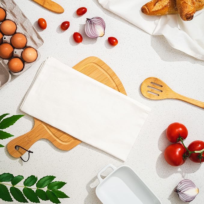 Organic Cotton Flour Sack Kitchen Towels - Image 6