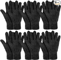 Bencailor 6 Pairs Microfiber Dusting Gloves, Dusting Cleaning Gloves Microfiber by Bencailor