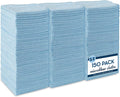 S&T INC. 150 Pack Microfiber Cleaning Cloth, Bulk Towels by STINC