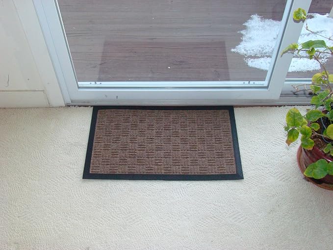 Kempf Water Retainer Entrance Mat, Indoor Outdoor Rubber Rug, Moisture Trapping - Image 2