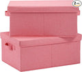 HOONEX Linen Foldable Storage Bins by HOONEX
