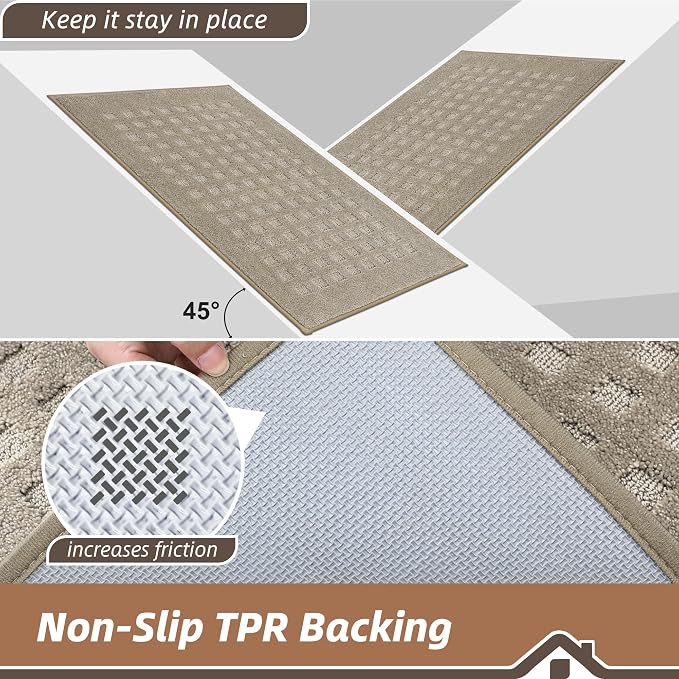 BEQHAUSE Waffle Door Mats Indoor 24"x36", Dog Mat - Image 5
