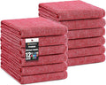 Homaxy Premium Kitchen Towels, Large Cotton Kitchen Hand Towels, Flat and Terry by Homaxy