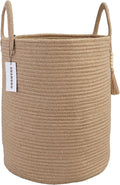 Rope Laundry Basket Laundry Hamper by XUANGUO