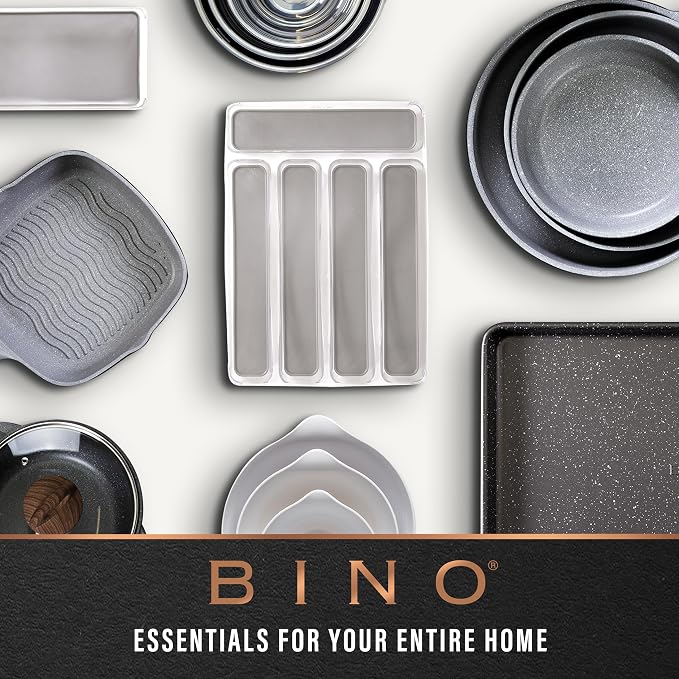 BINO | Woven Plastic Basket | Large, Space - Image 9