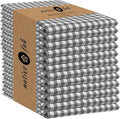 Native Fab 12 Pack Gingham Mini Check Kitchen Dish Towel Cotton Durable by NativeFab