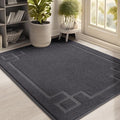 BEQHAUSE Door Mat 32" x 48", Non-Slip Door Mats Indoor Entryway Rugs Washable by BEQHAUSE