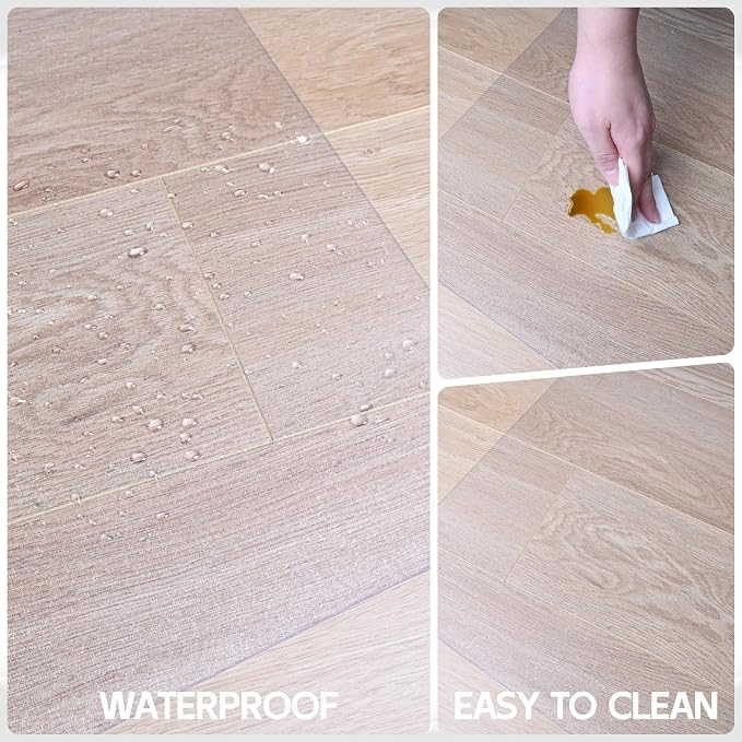Office Chair Mat for Hardwood Floor, Easy Glide, Protects Hard Surfaces from - Image 6