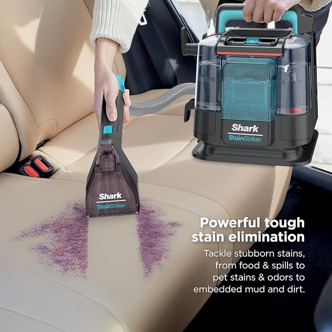 Shark StainStriker Portable Carpet & Upholstery Cleaner w/on board self cleaning - Image 3