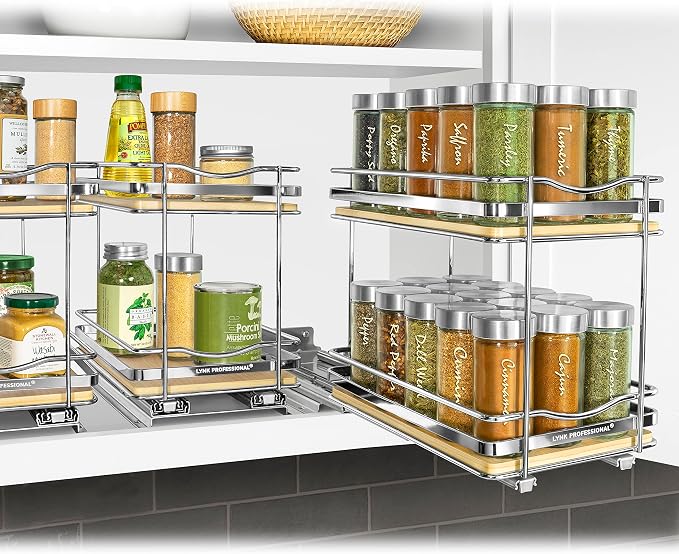 LYNK PROFESSIONAL® Élite™ Pull Out Spice Rack Organizer - Image 7