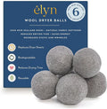ELYN Wool Dryer Balls 6-Pack by ELYN