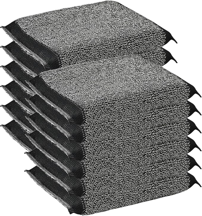 Steel Wool Scrub Sponges Kitchen, Reusable Dish Scrubber Sponge, by Unknown