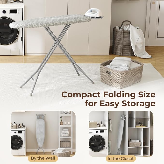 Yaheetech Foldable Ironing Board, Heavy Duty Iron Board - Image 8
