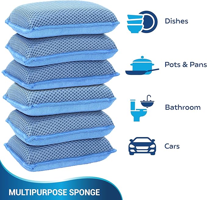 Miracle Microfiber Kitchen Sponge by Scrub-It - Image 3