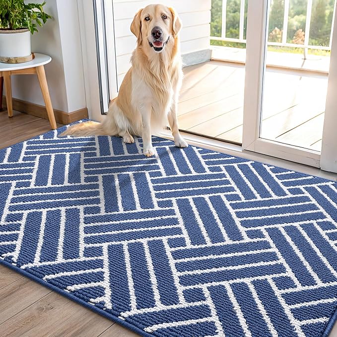 OLANLY Indoor Door Mat, 48x32 Inch, Dirt Resistant and Absorbent, Non-Slip by OLANLY
