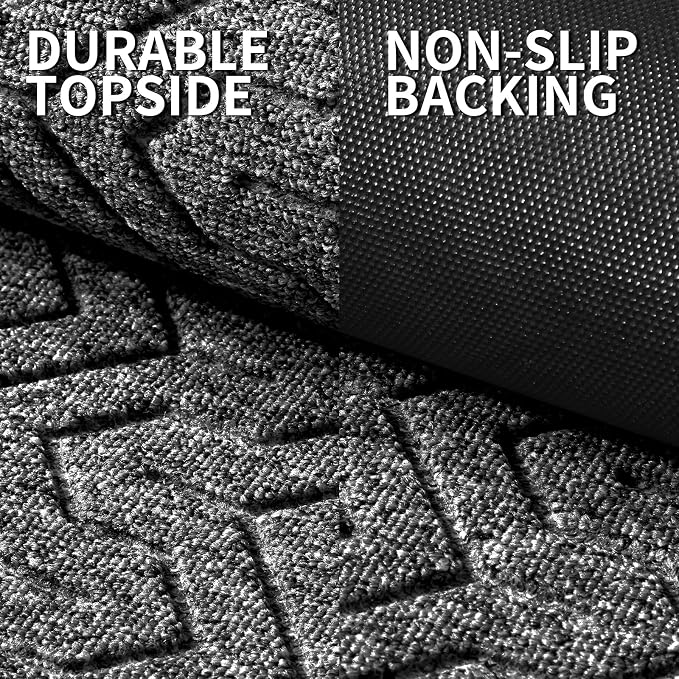 Yimobra Front Door Mat Outside Entrance 29.5x17, Waterproof Heavy Duty Outdoor - Image 4
