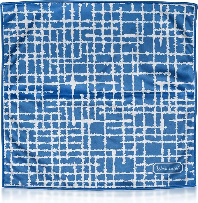 WESERWEF Design Microfiber Glasses Cleaning Cloth – Premium Cleaning Cloth by WESERWEF%C2%AE
