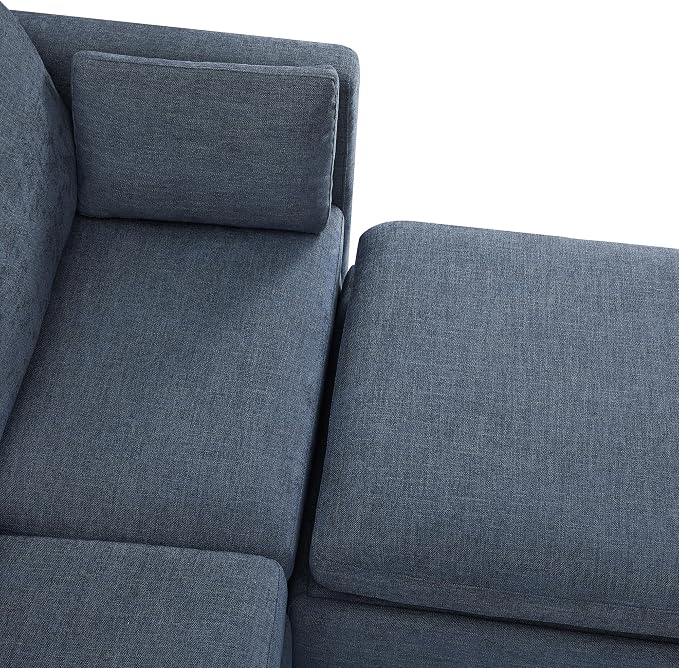CHITA Oversized Modular Sectional Convertible Fabric Sofa Set, FSC Certified - Image 5