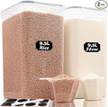 9.5L | 10 qt | 320 Oz Extra Large Airtight Food Storage Containers by Unknown