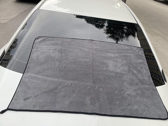 Large Microfiber Drying Towel for Car, Great Thick Soft Plush Towels, 36 x - Image 7